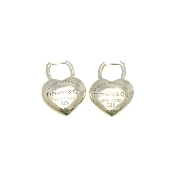 TIFFANY & CO. Silver Earrings - Picture 1 of 11